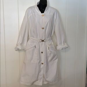 Vtg 60s/70s Misty Harbor white‎ Any Weather Coat